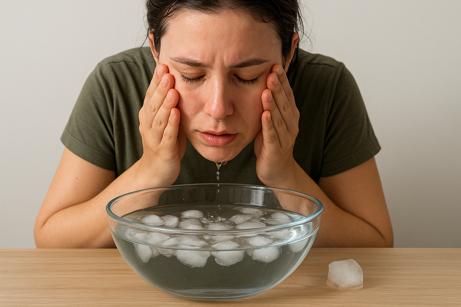 7. Reset with cold water or an ice cube