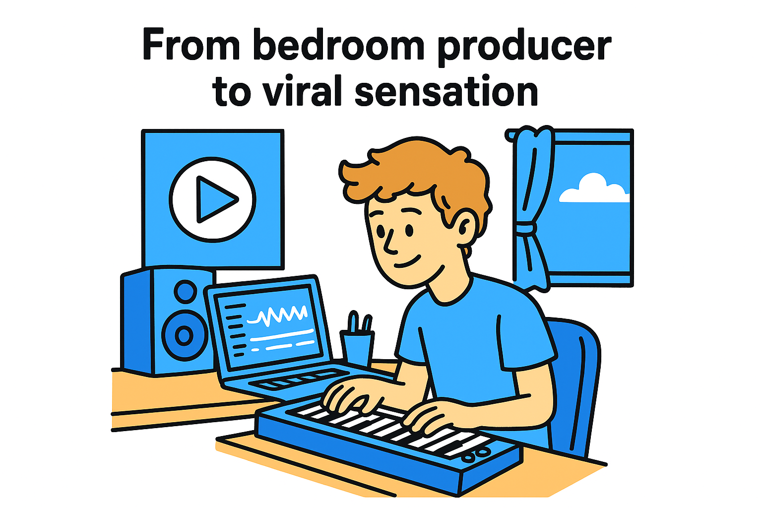 From bedroom producer to viral sensation