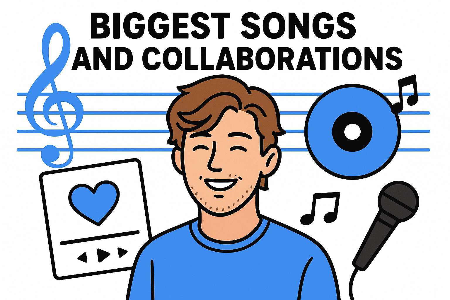 Biggest songs and collaborations