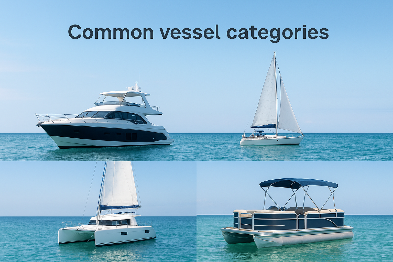 Common vessel categories