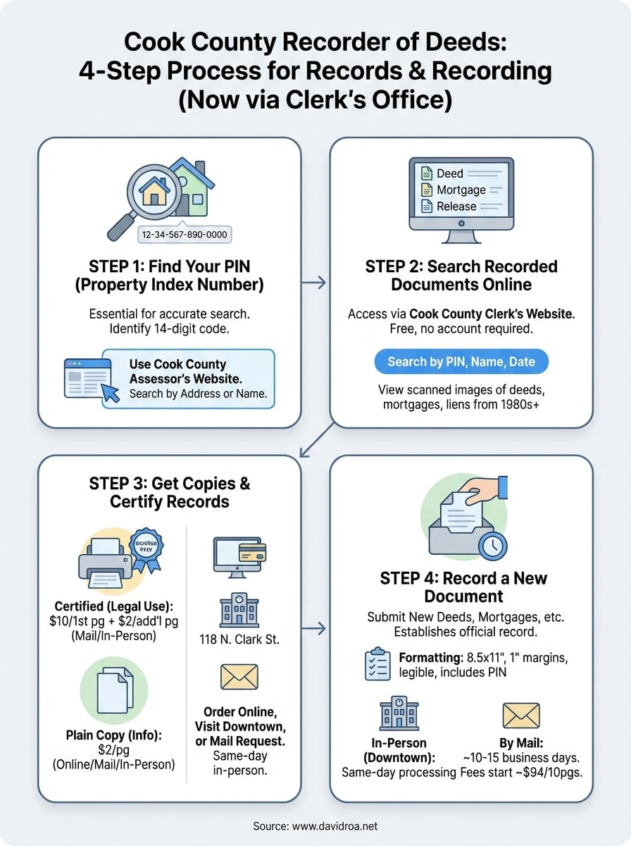 cook county recorder of deeds infographic