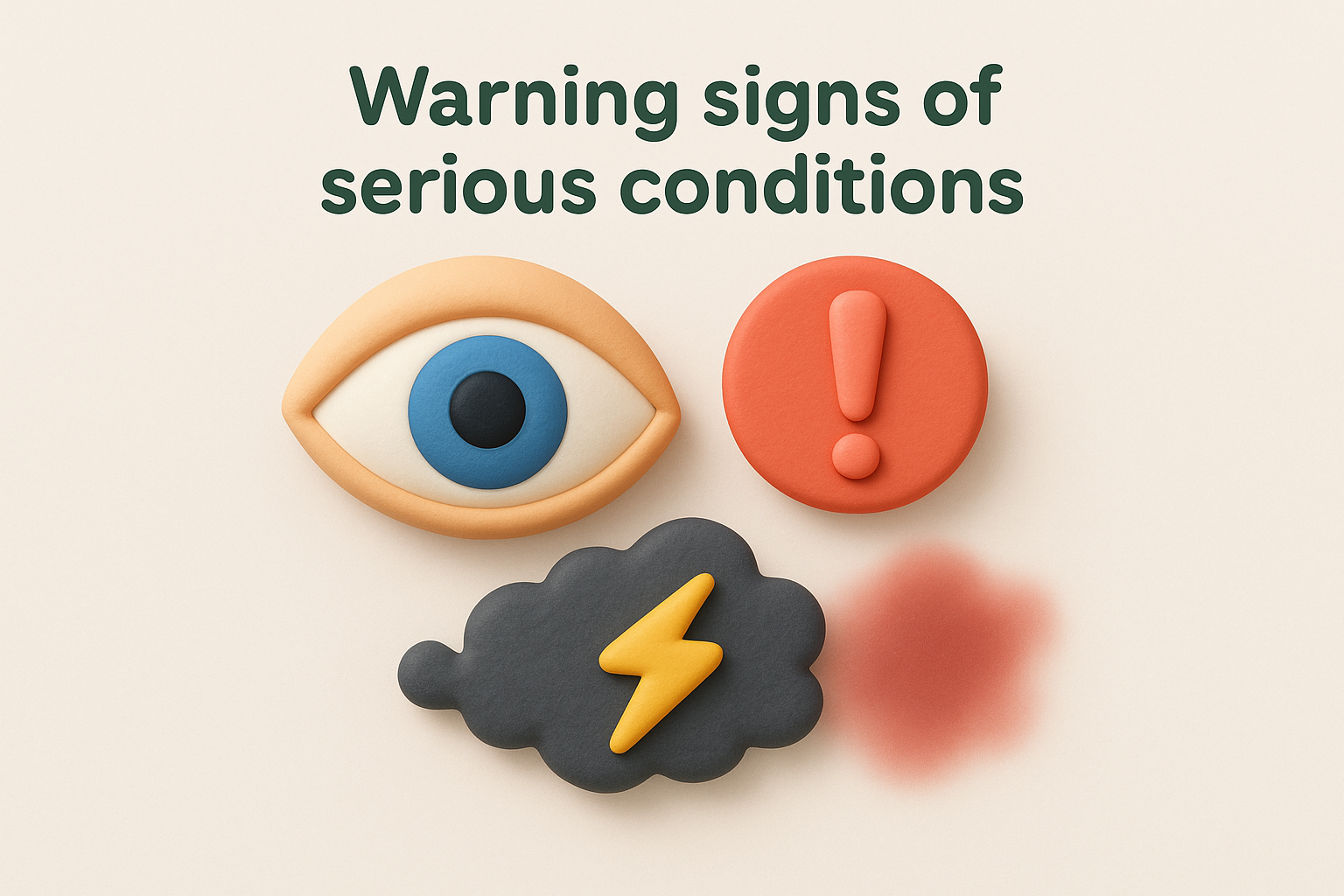 Warning signs of serious conditions