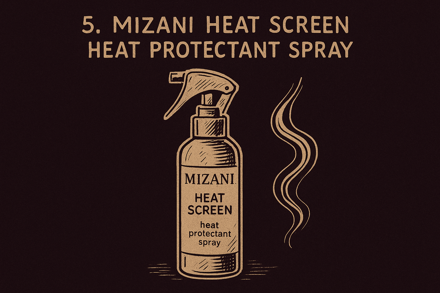 5. Mizani Heat Screen heat protectant spray