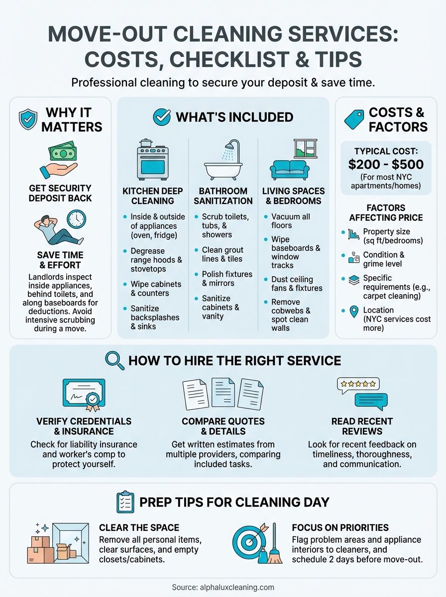 move out house cleaning services infographic