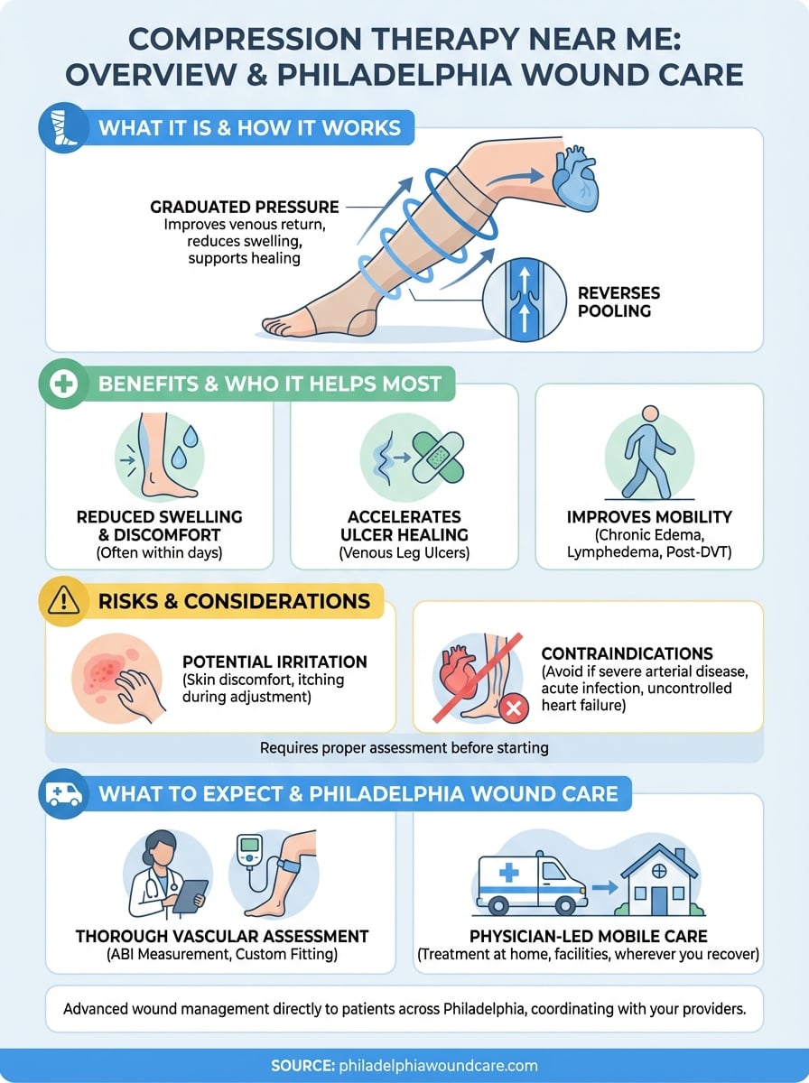 compression therapy near me infographic