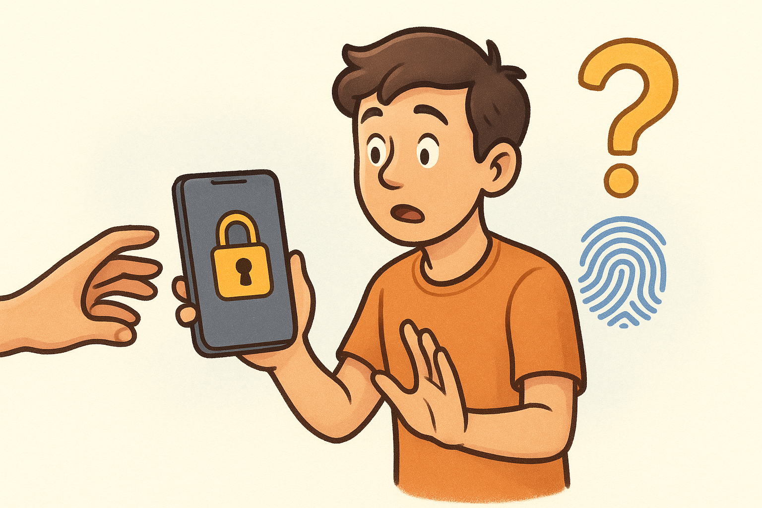 4. App lock, biometrics, and what happens if someone grabs your phone