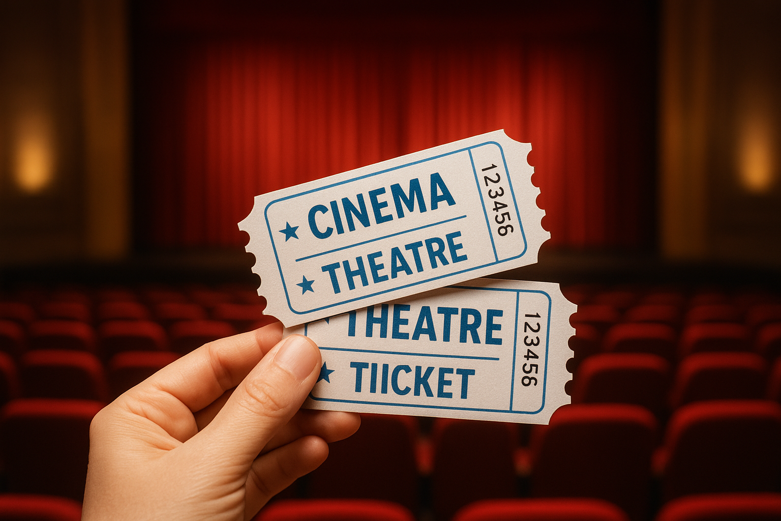 9. Biglietti per cinema o teatro civile