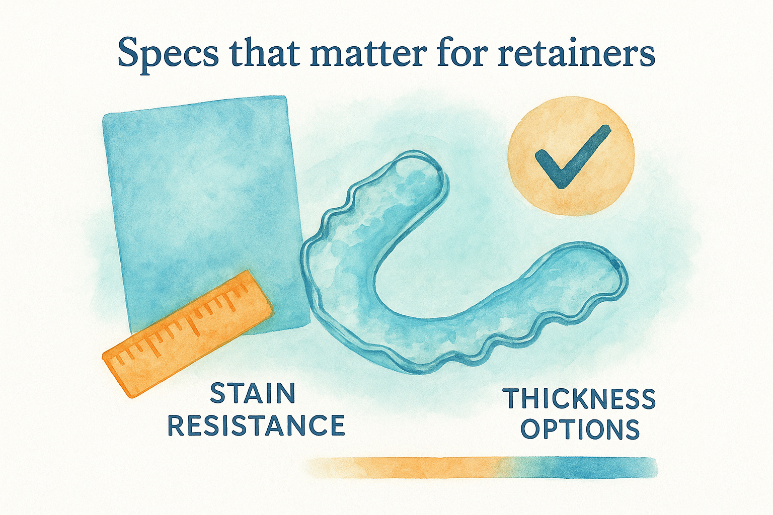 Specs that matter for retainers