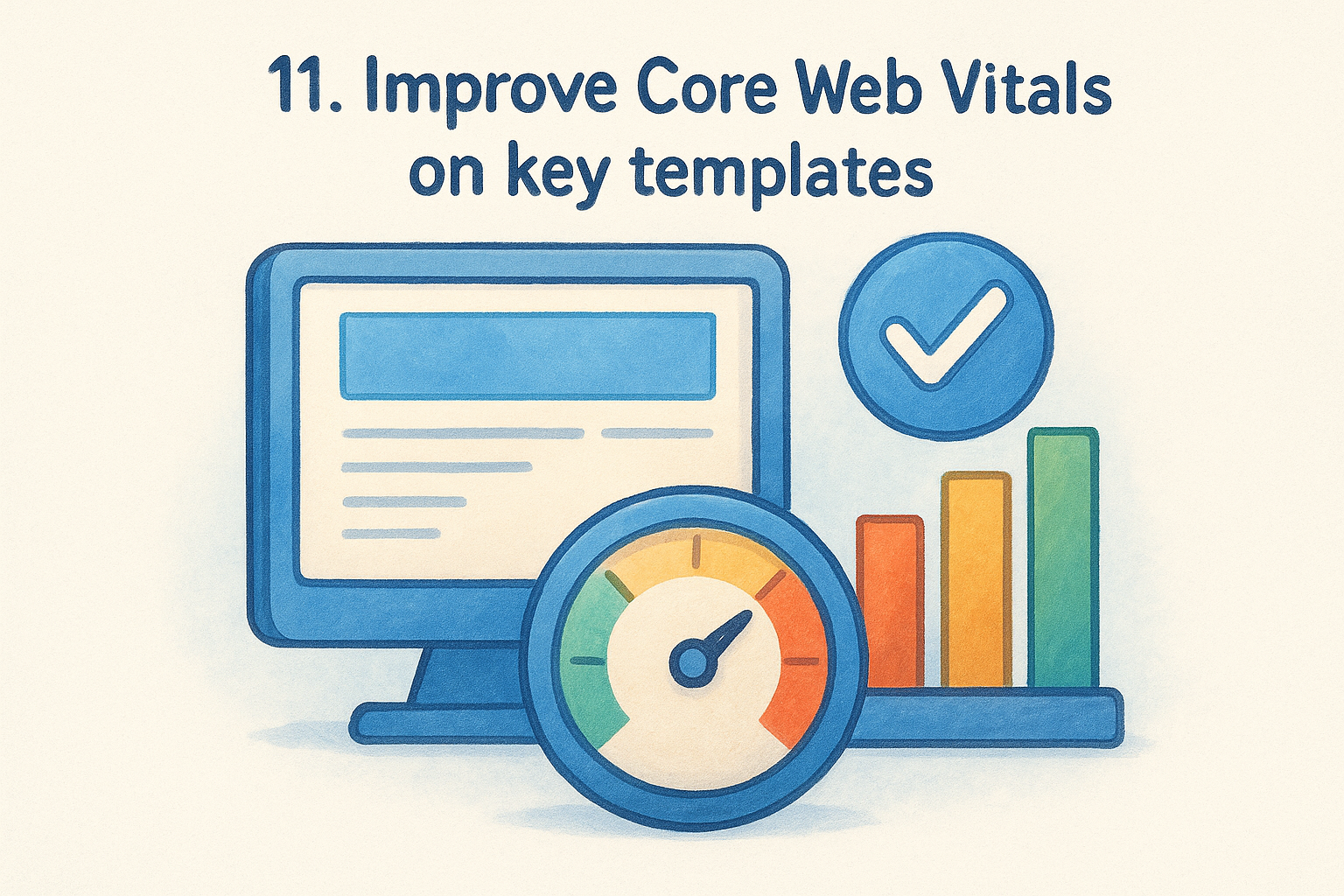11. Improve Core Web Vitals on key templates