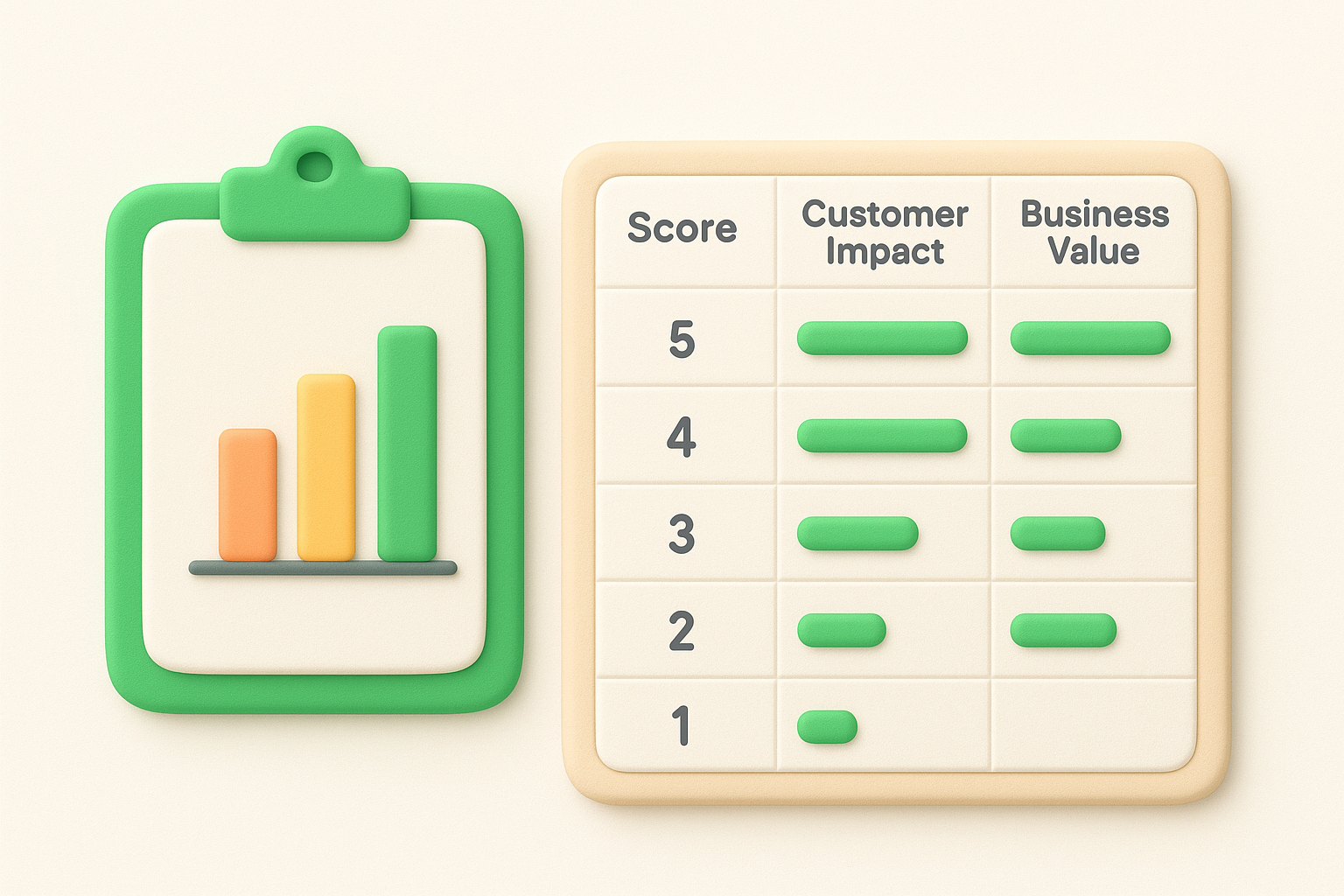 Build your scoring matrix