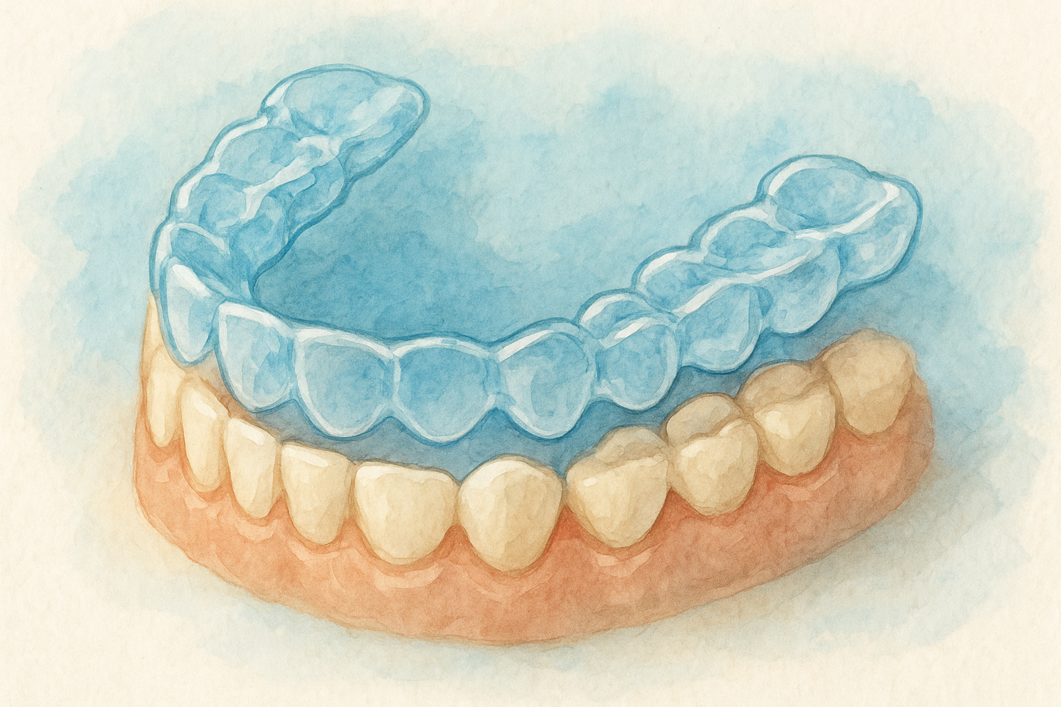 The basic design of clear retainers