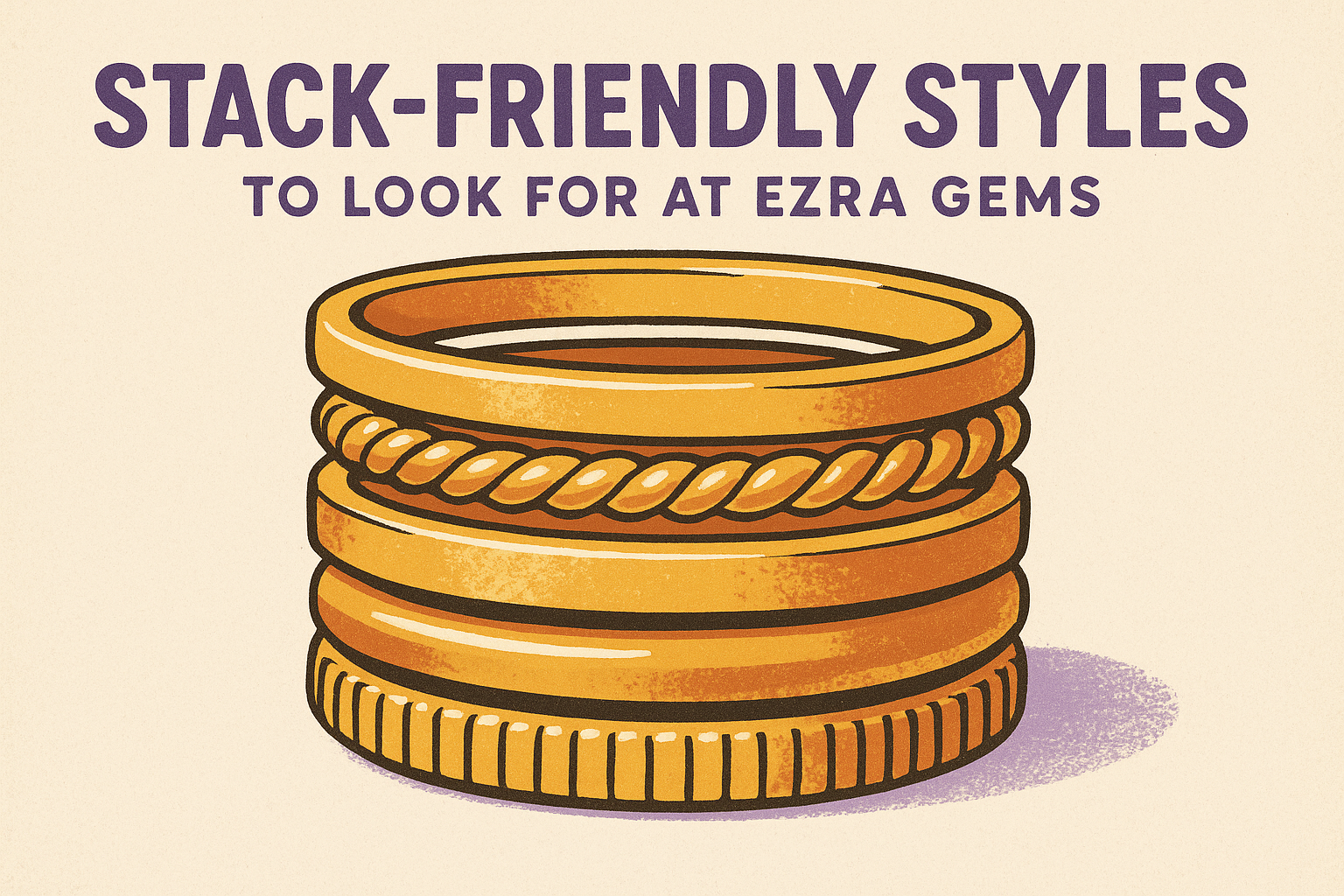 Stack-friendly styles to look for at Ezra Gems