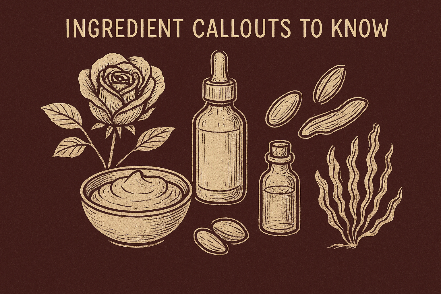 Ingredient callouts to know