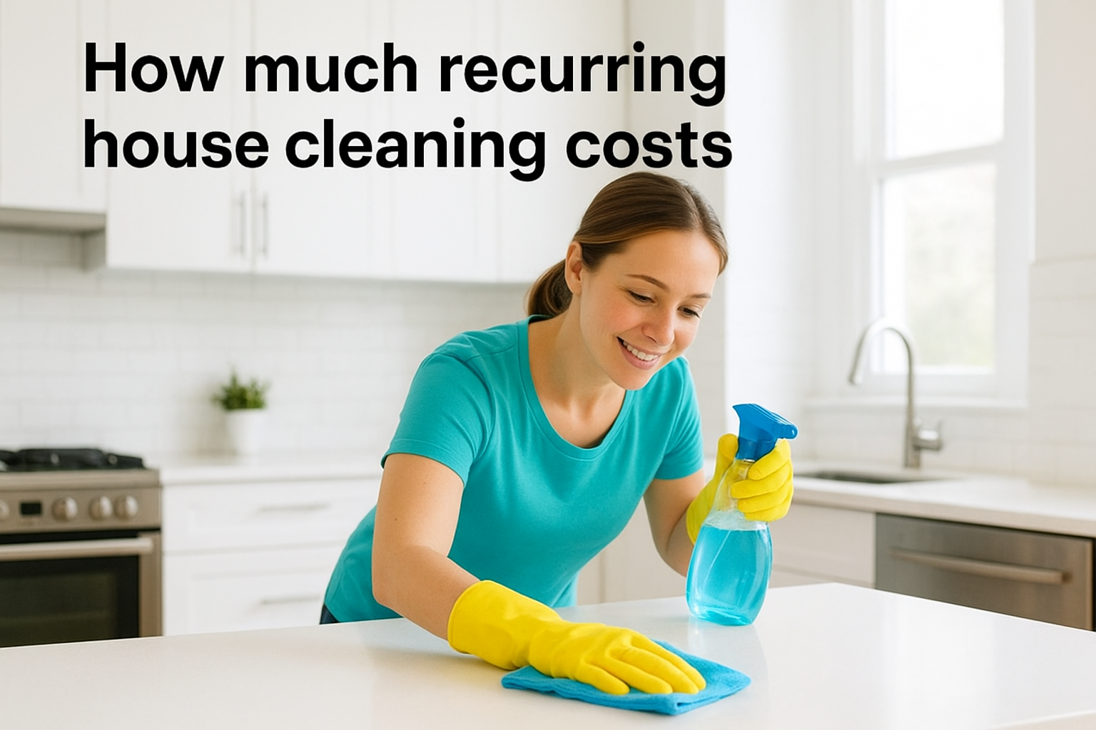 How much recurring house cleaning costs