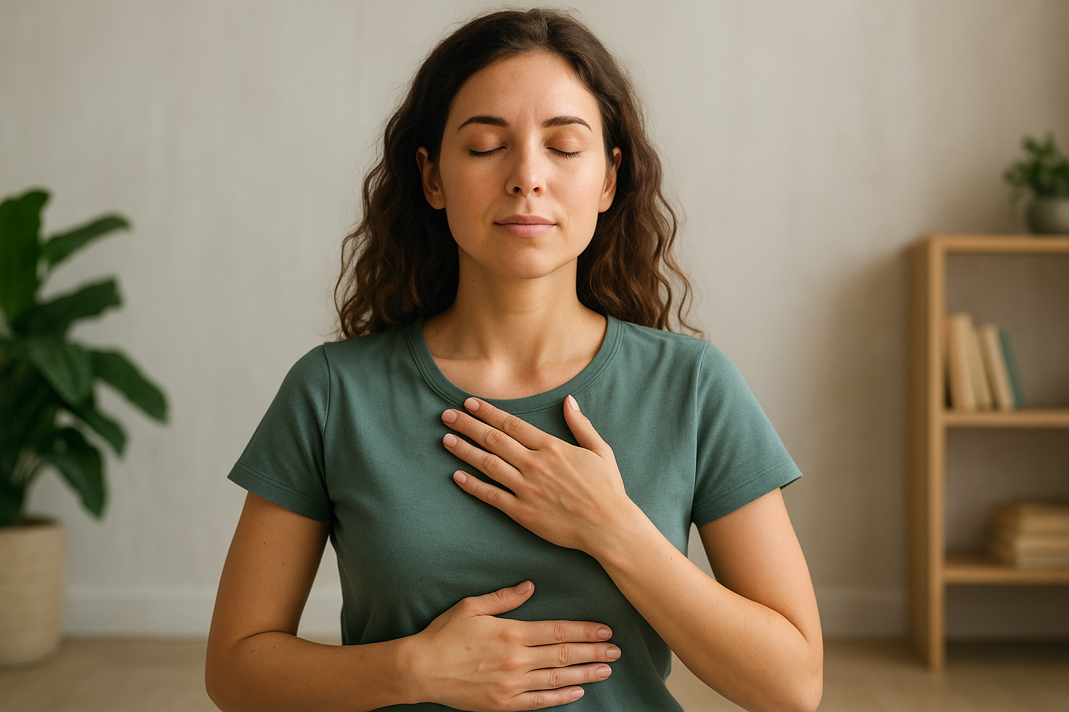 2. Do 5 minutes of paced breathing