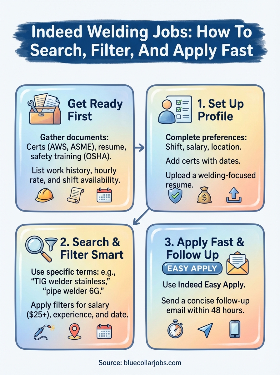 indeed welding jobs infographic