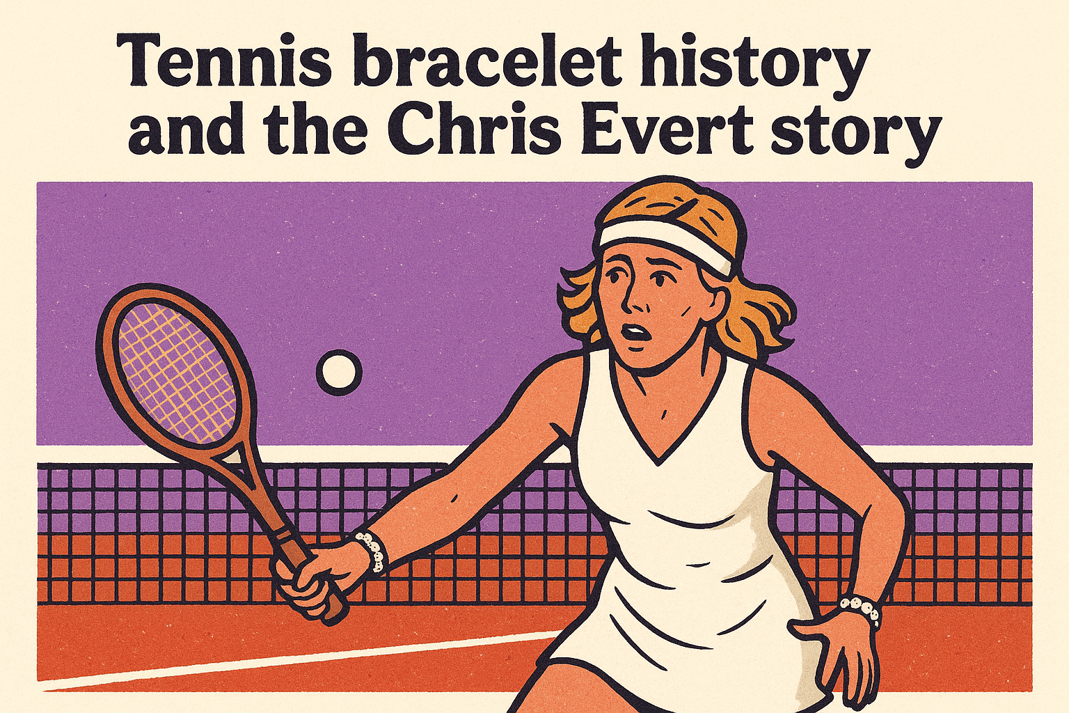 Tennis bracelet history and the Chris Evert story