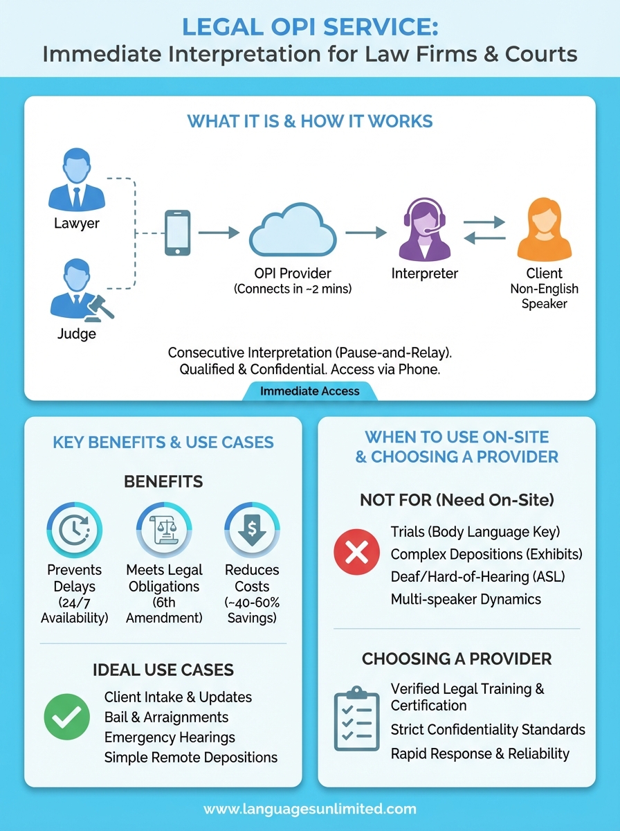 legal opi service infographic