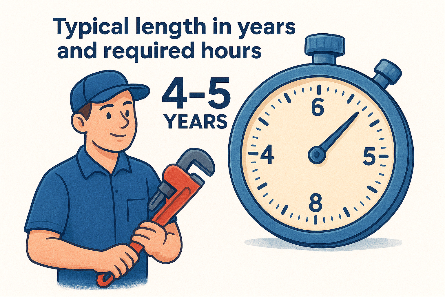 Typical length in years and required hours
