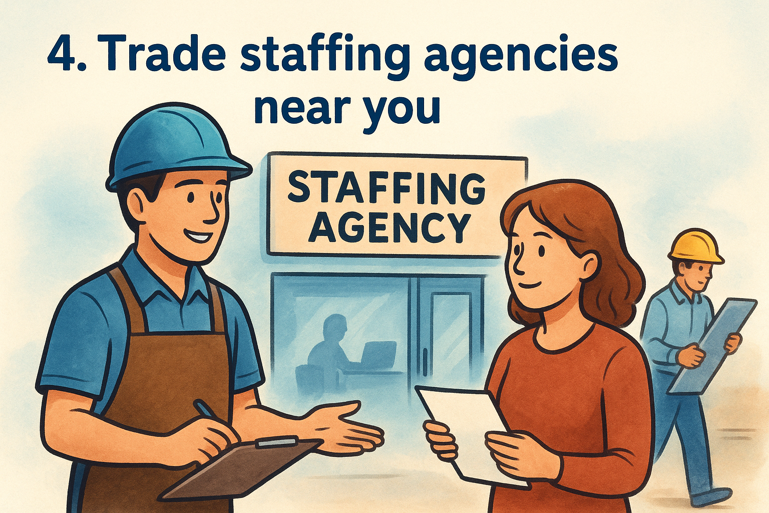 4. Trade staffing agencies near you
