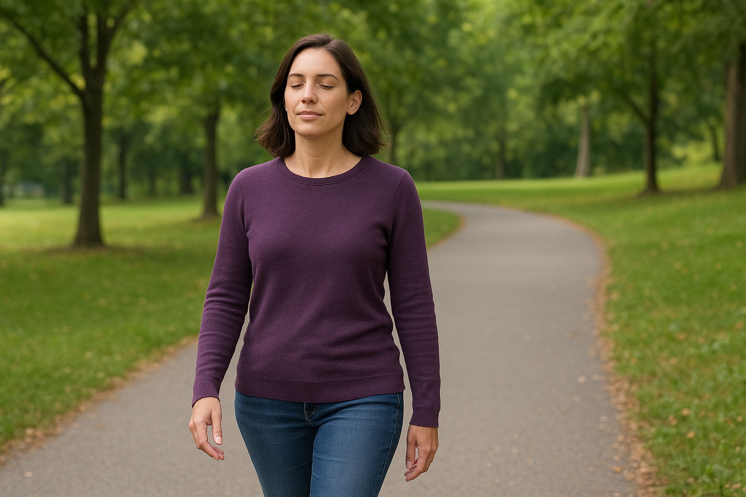 10. Take a sensory walk