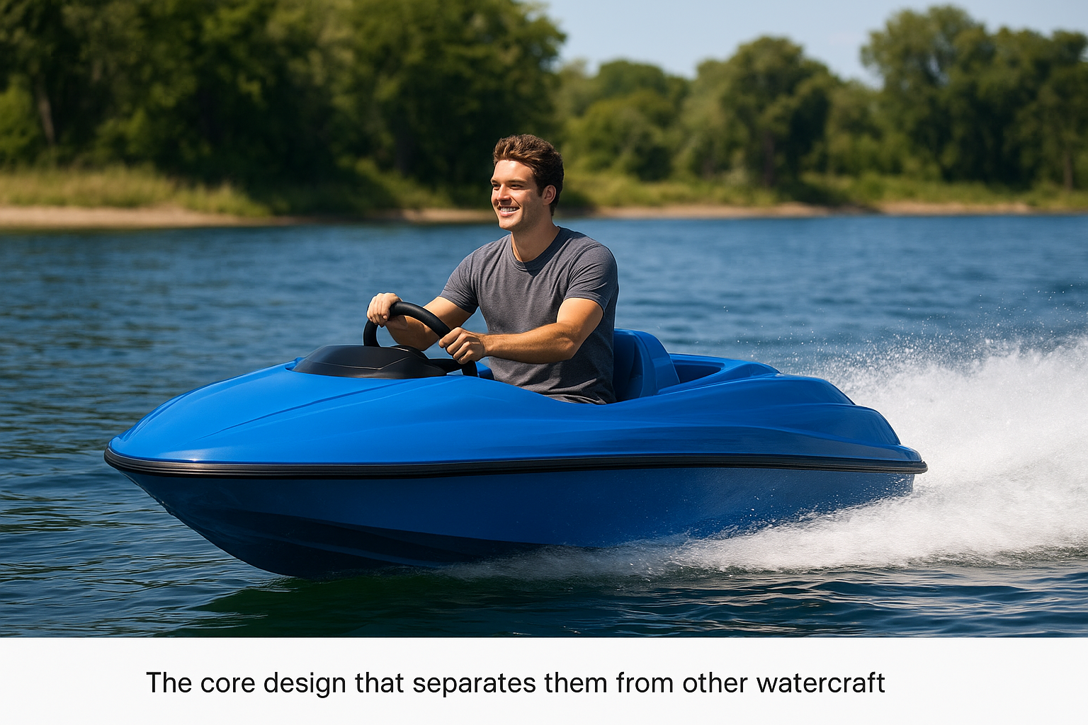 The core design that separates them from other watercraft