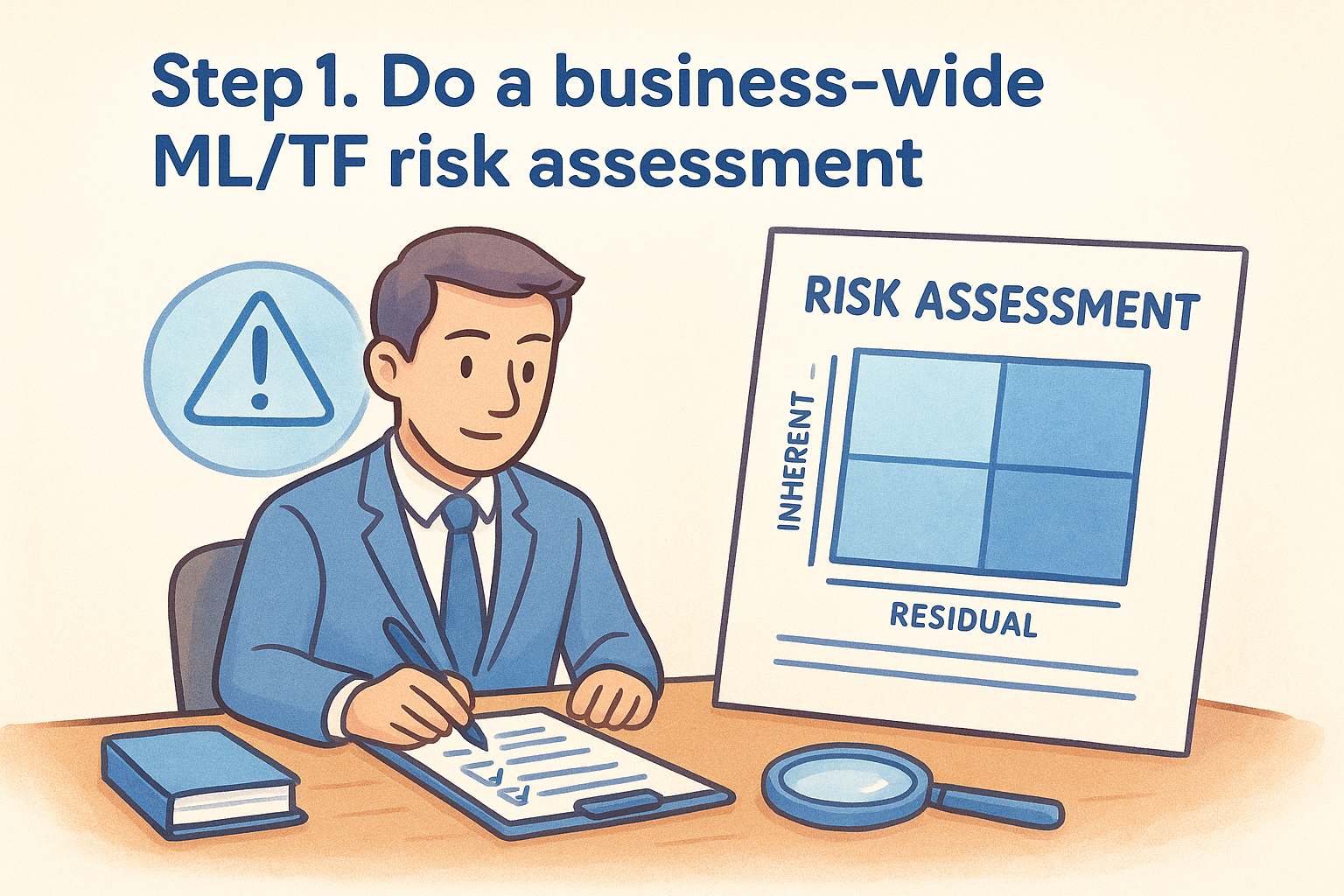 Step 1. Do a business-wide ML/TF risk assessment