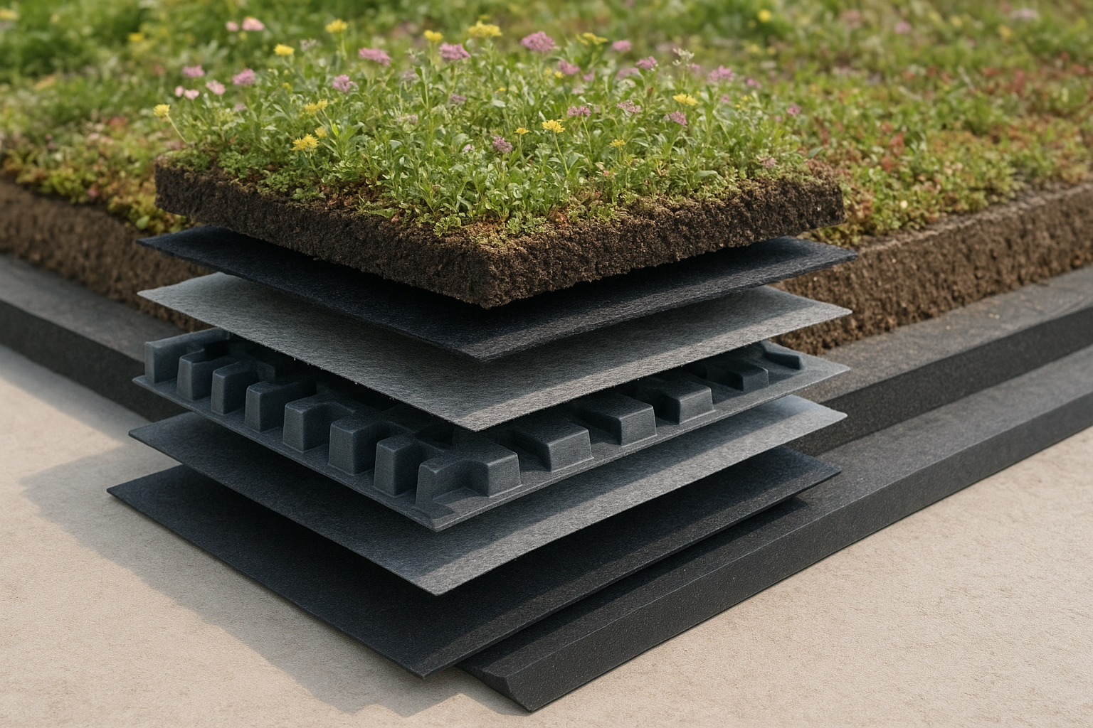 Layer sequence follows tested protocols