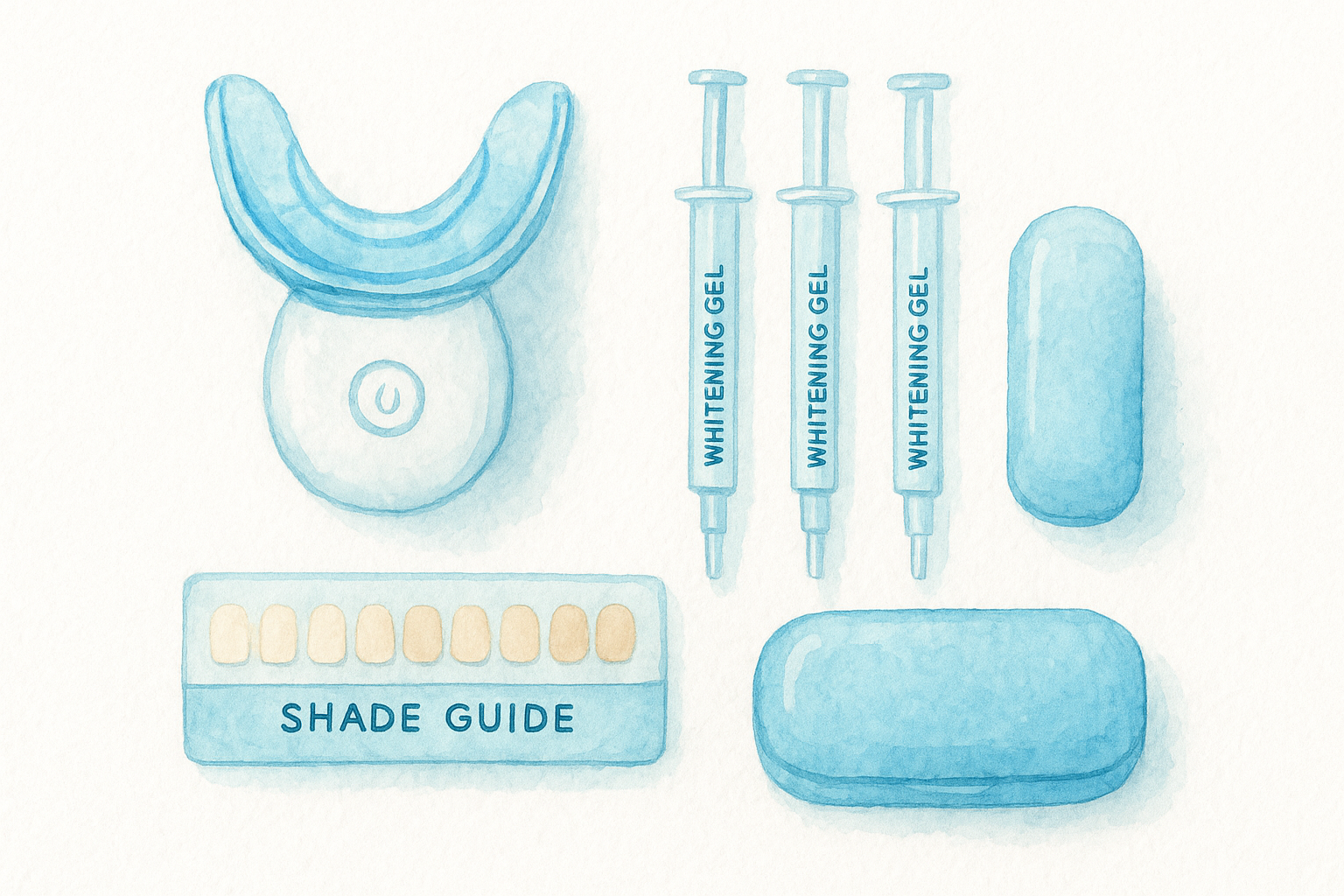 4. MySmile LED teeth whitening kit