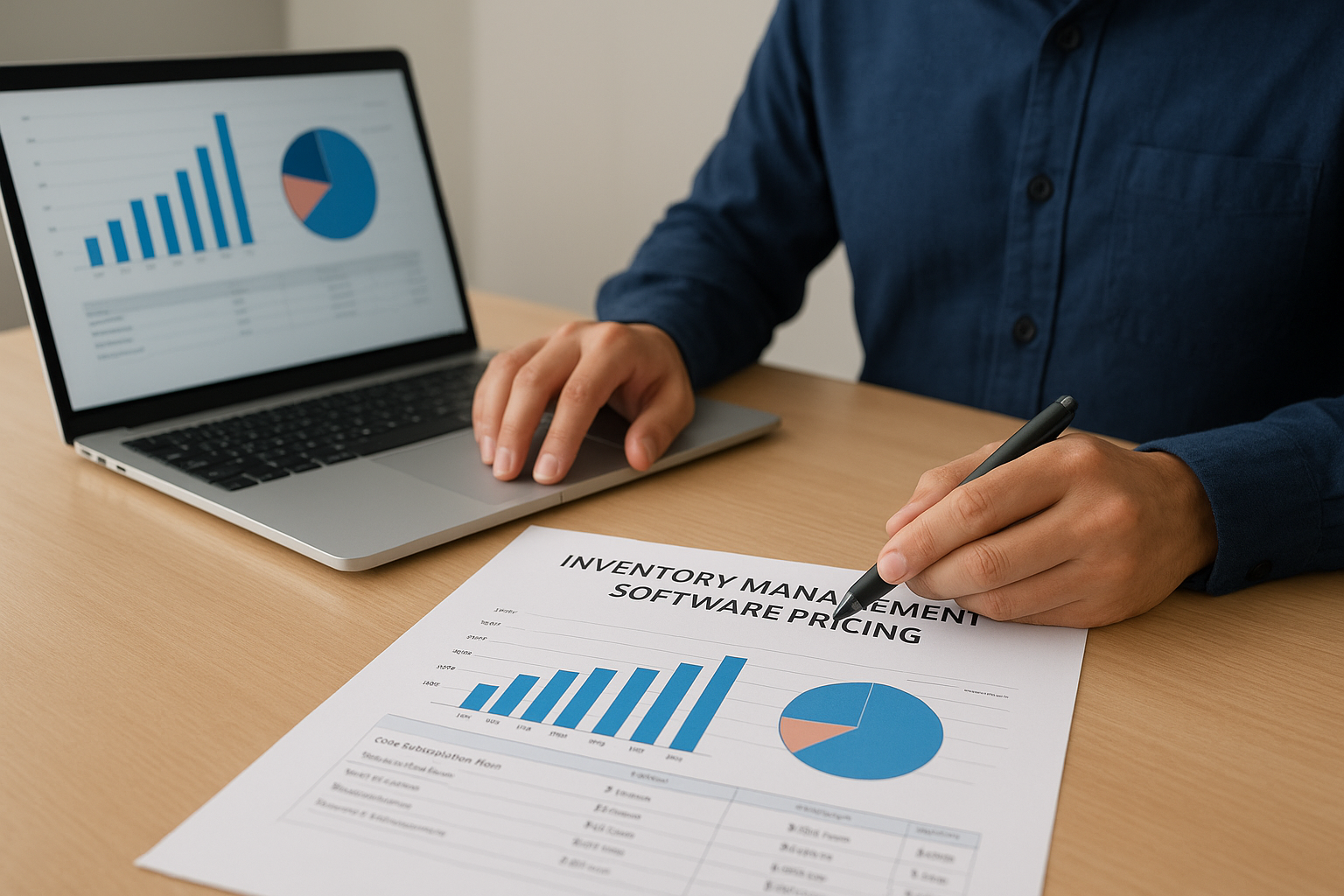 What inventory management software pricing includes