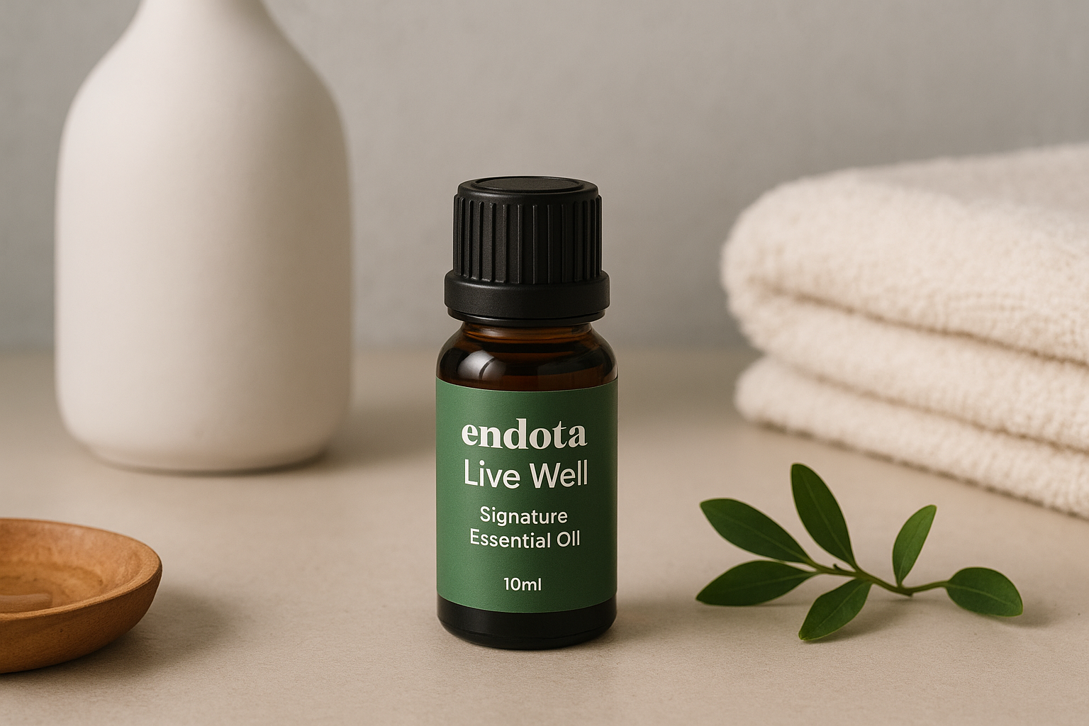 1. Endota Live Well Signature essential oil