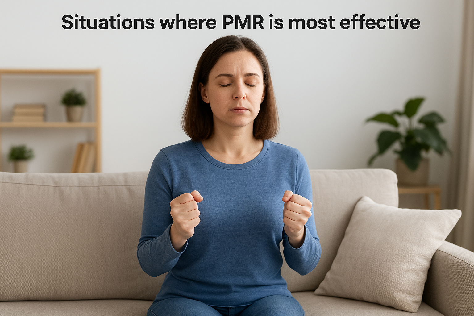Situations where PMR is most effective