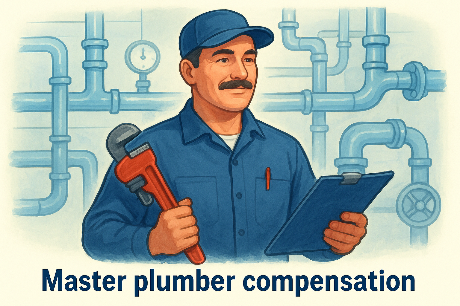 Master plumber compensation