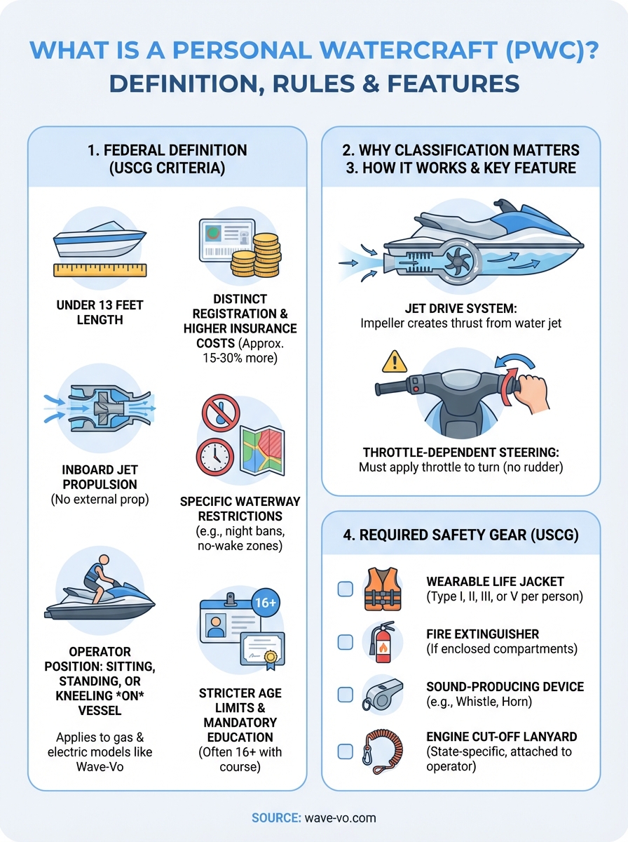 what is a personal watercraft infographic