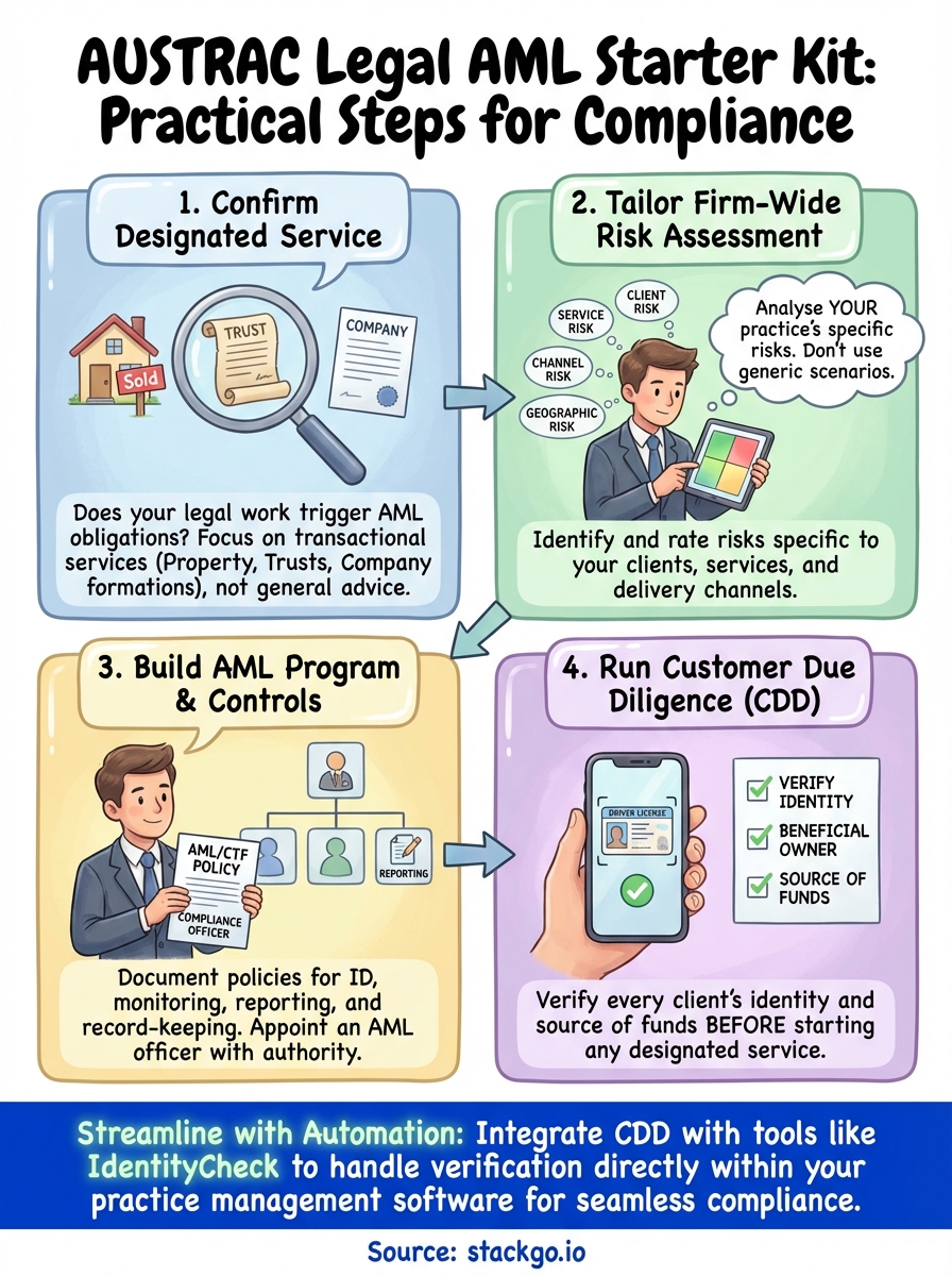 legal aml starter kit infographic