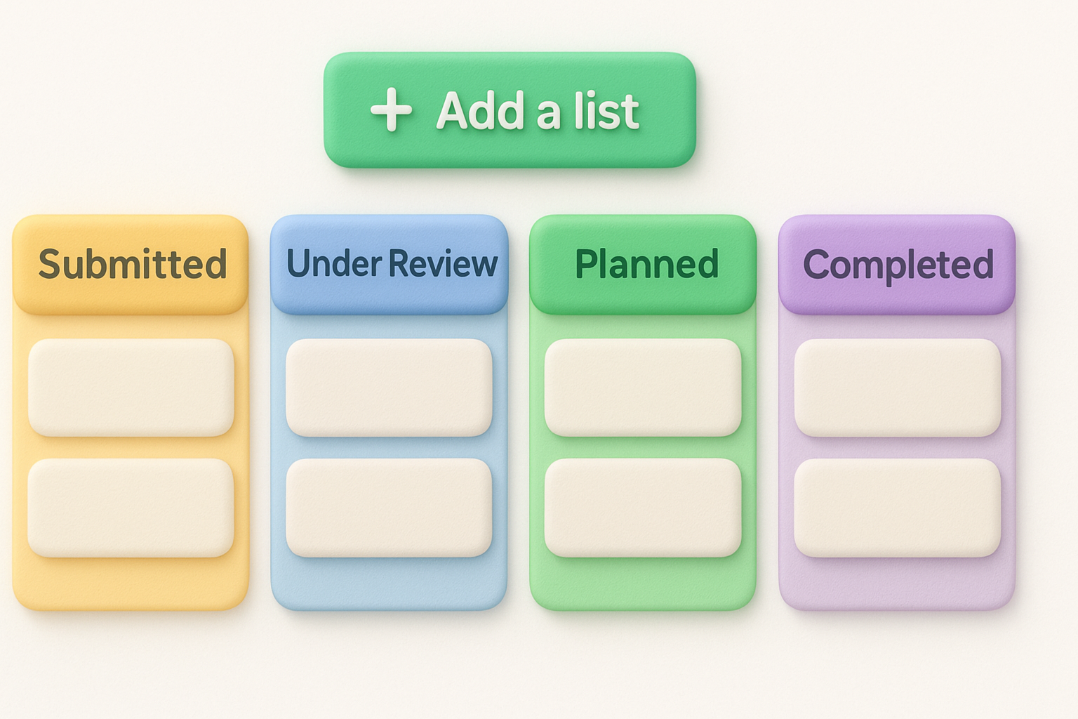 Create your list columns