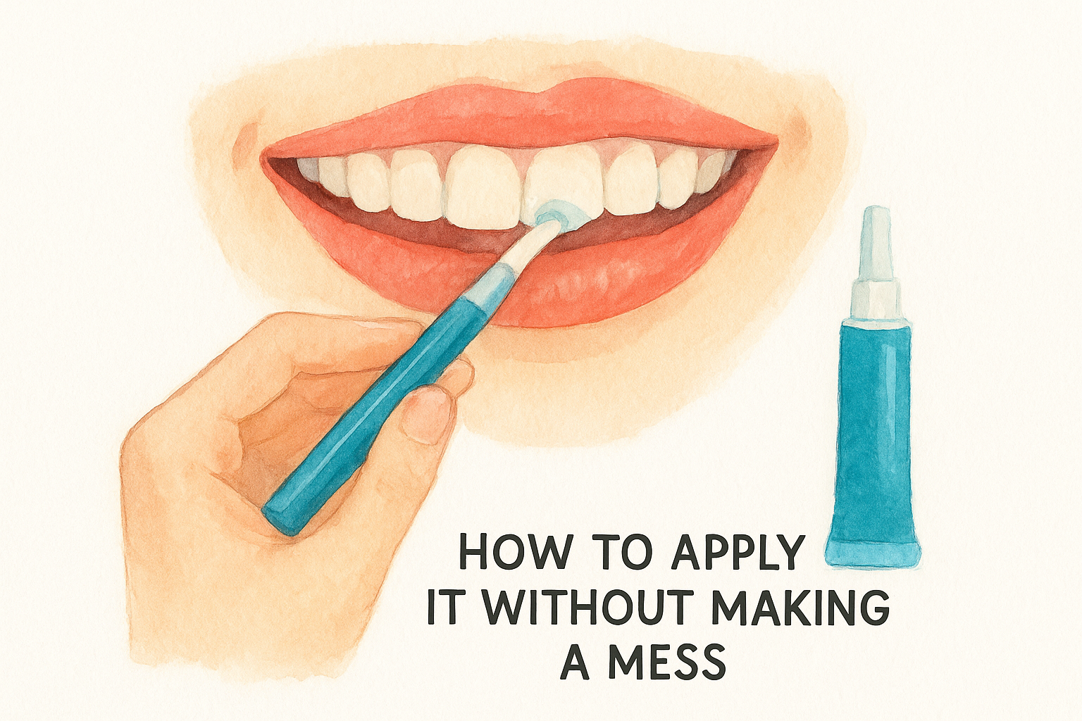 How to apply it without making a mess