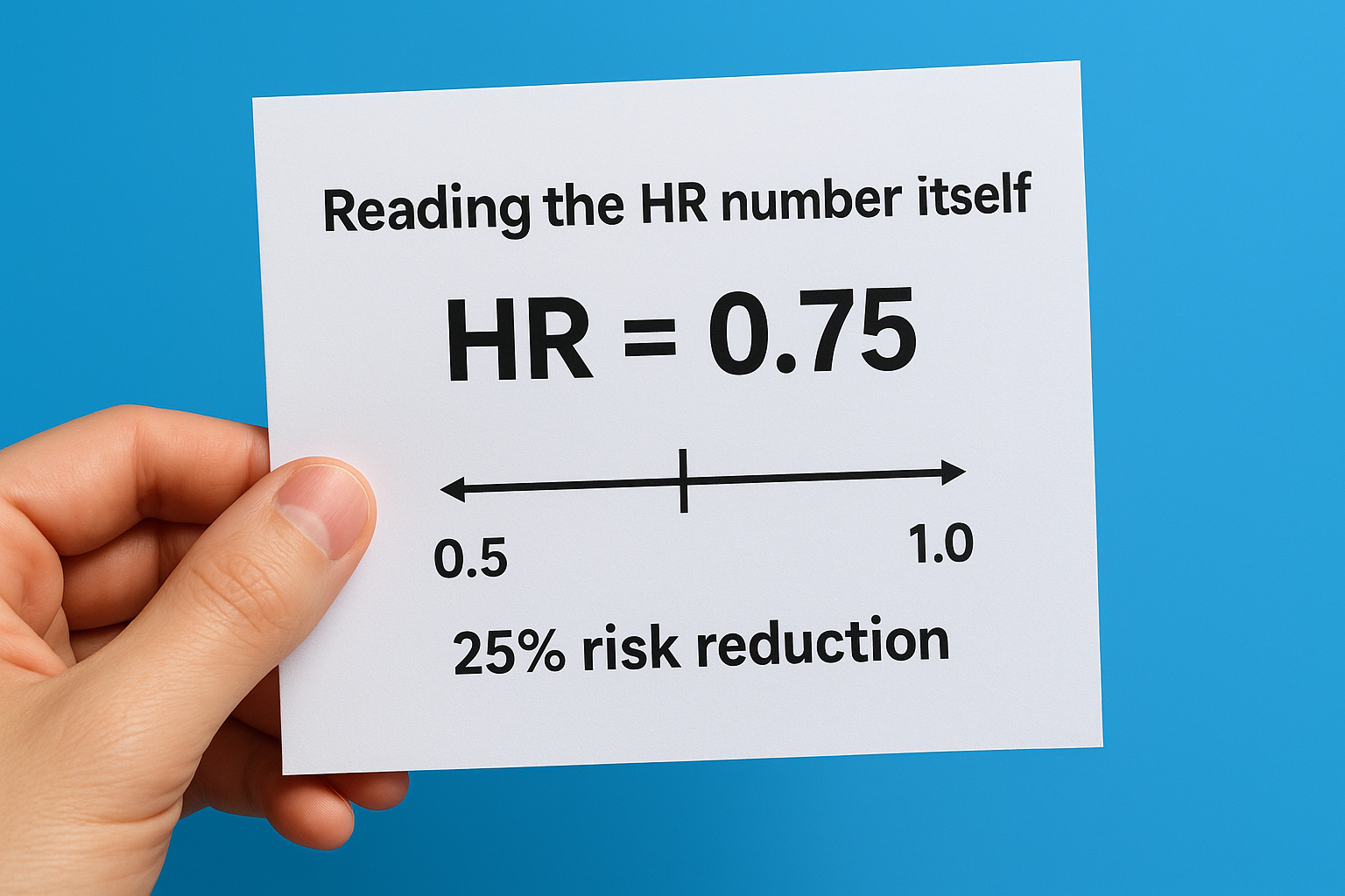 Reading the HR number itself