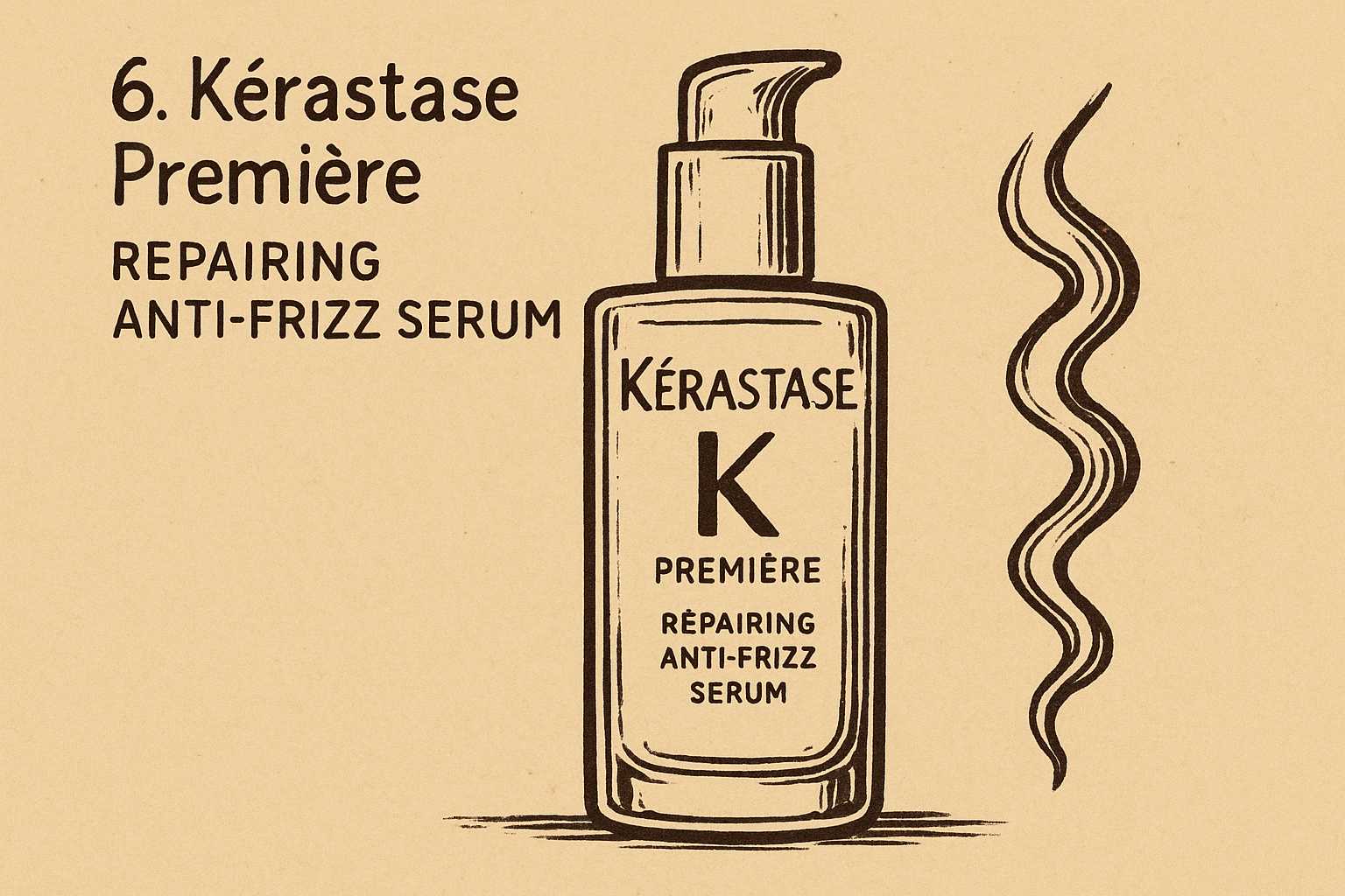 6. Kérastase Première Repairing Anti-Frizz Serum