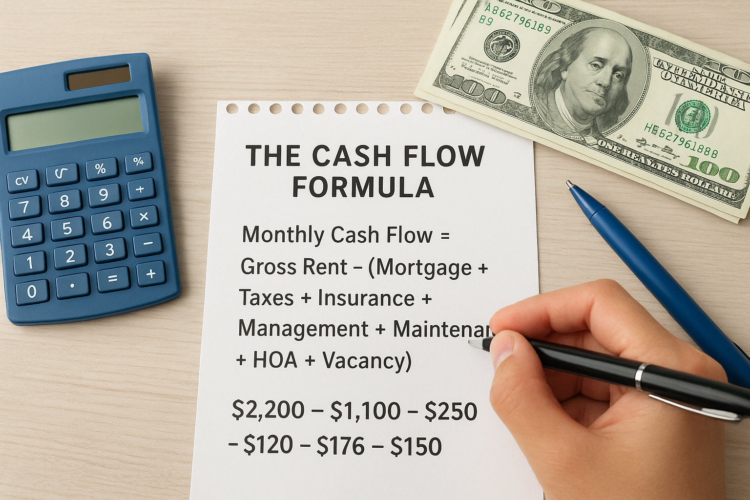 The cash flow formula