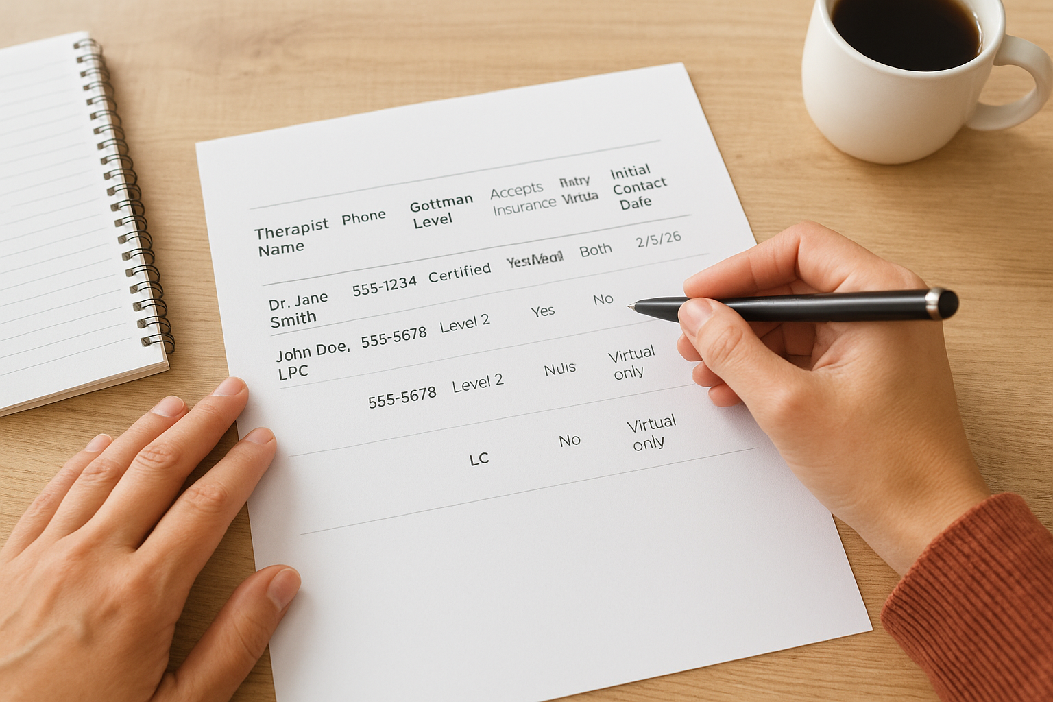 Document what you find