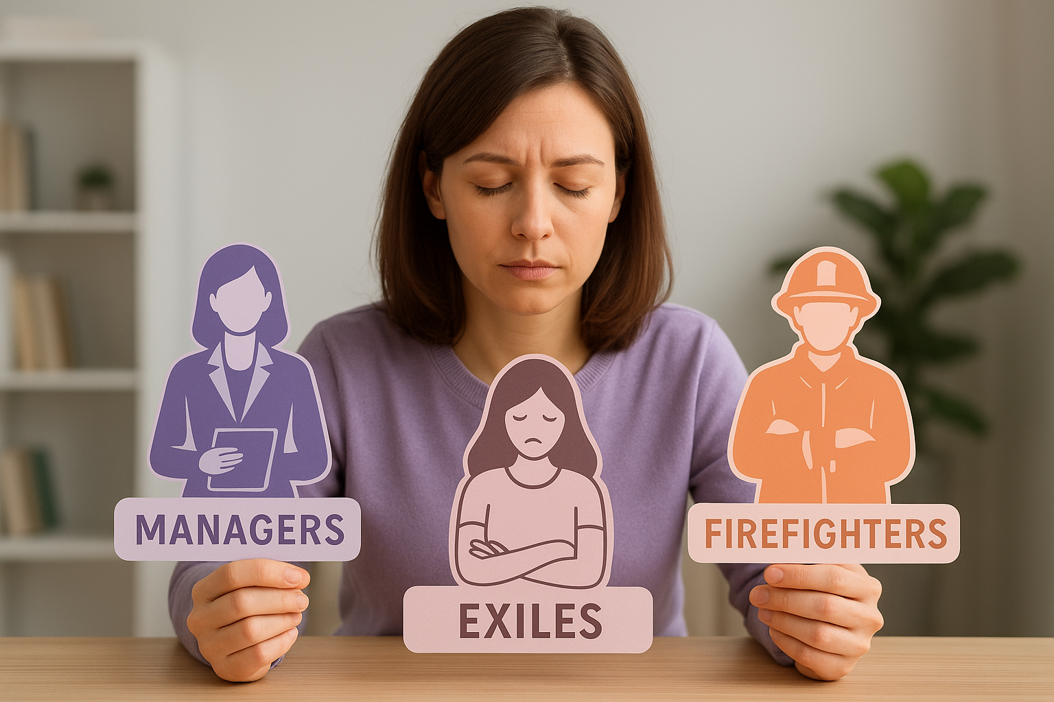 The parts in IFS: managers, firefighters, exiles