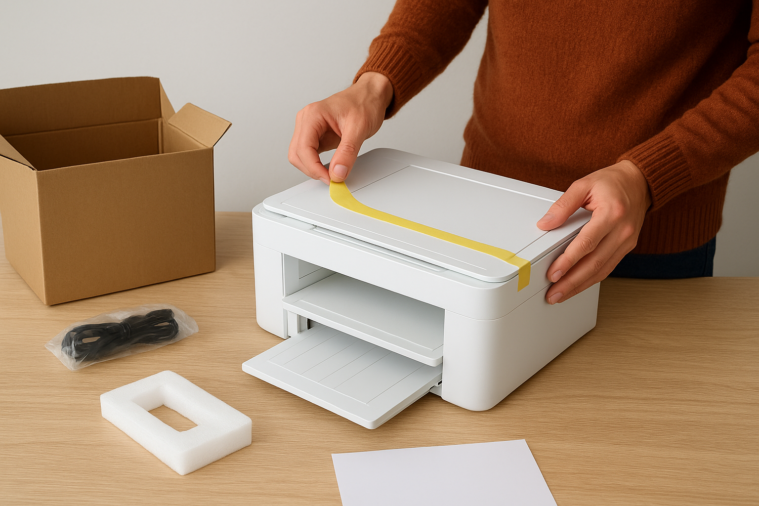 Prepare your printer hardware