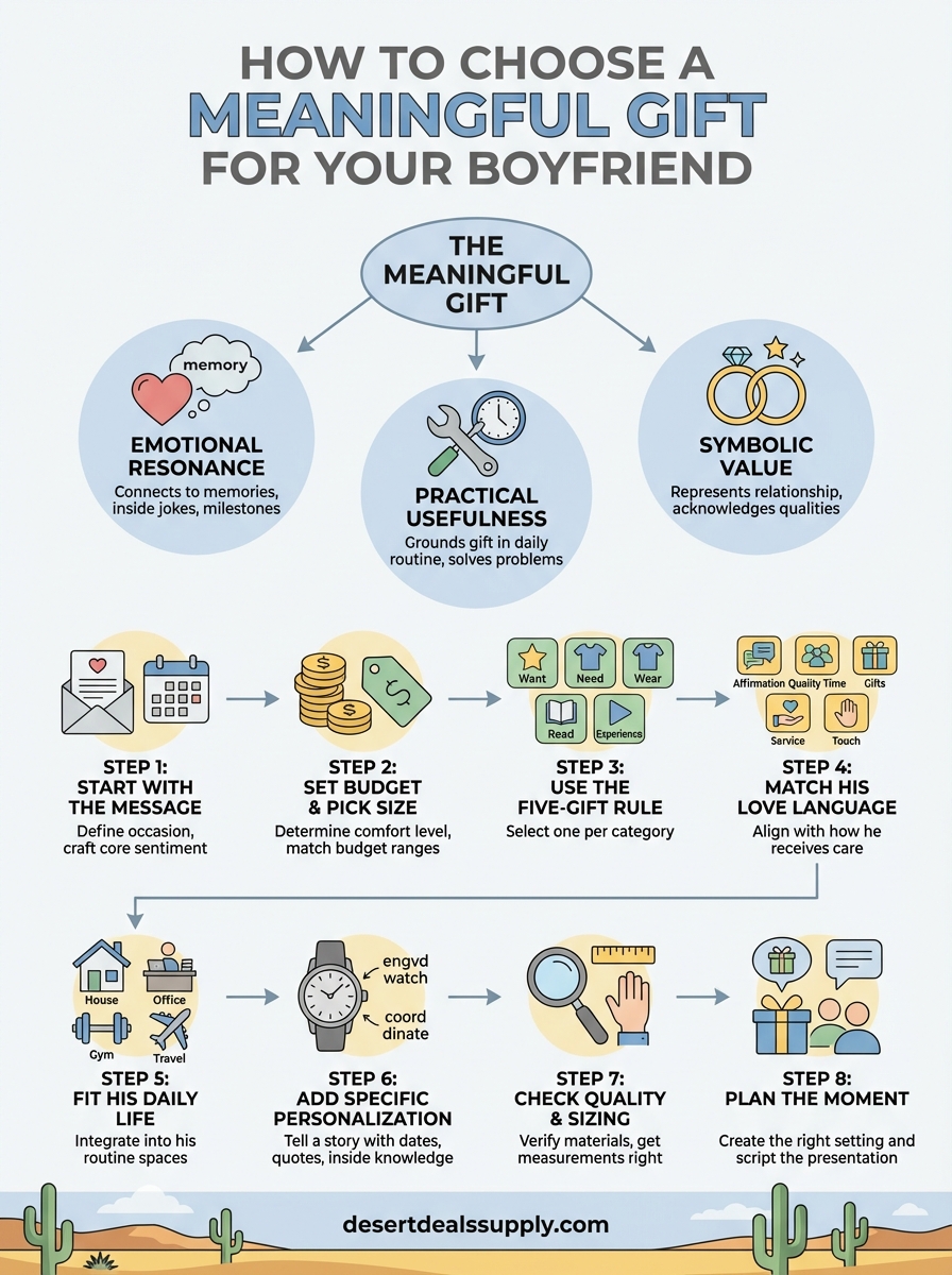 meaningful gifts for boyfriend infographic