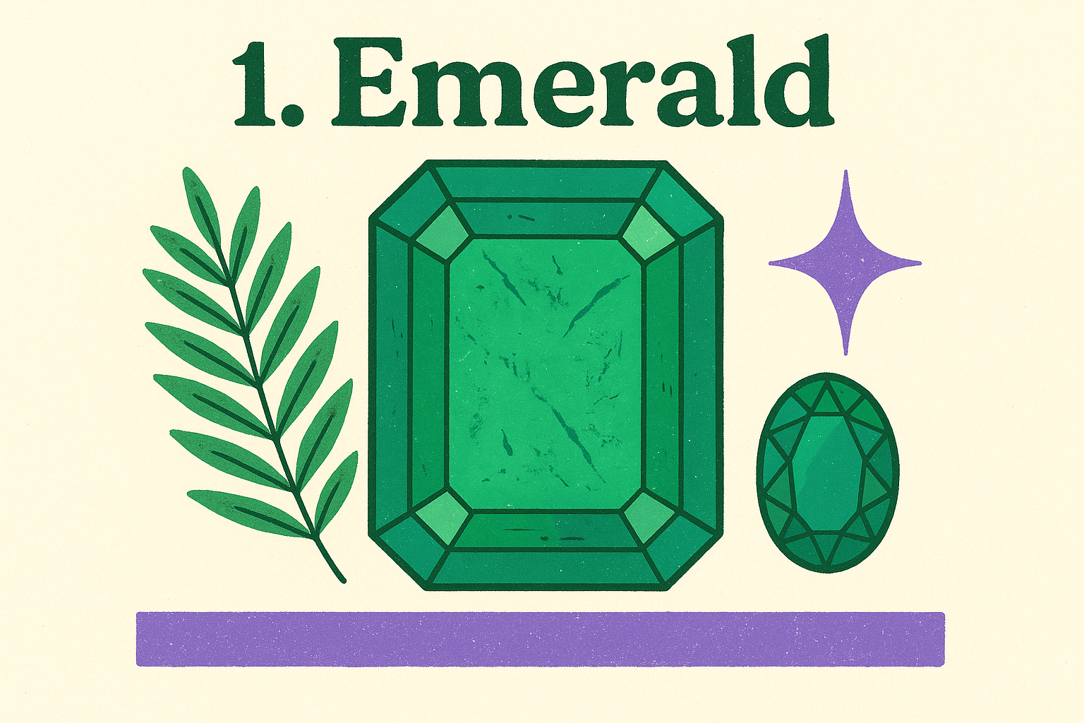1. Emerald