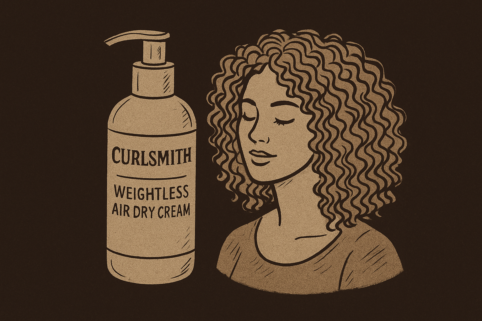 1. Curlsmith Weightless Air Dry Cream