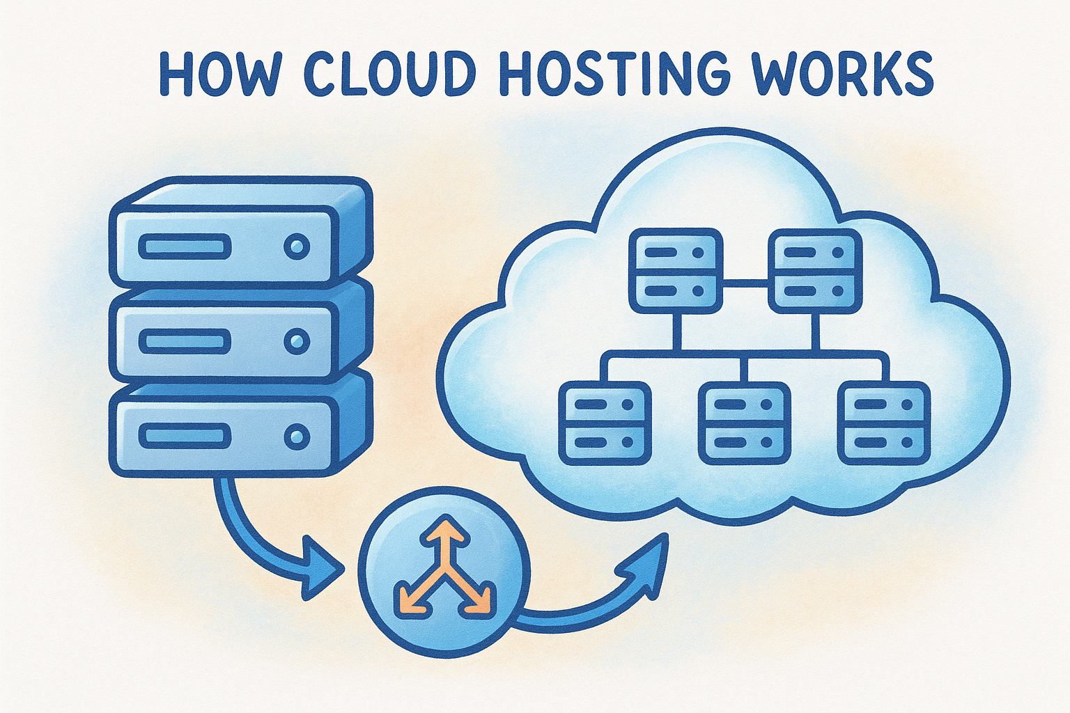 How cloud hosting works