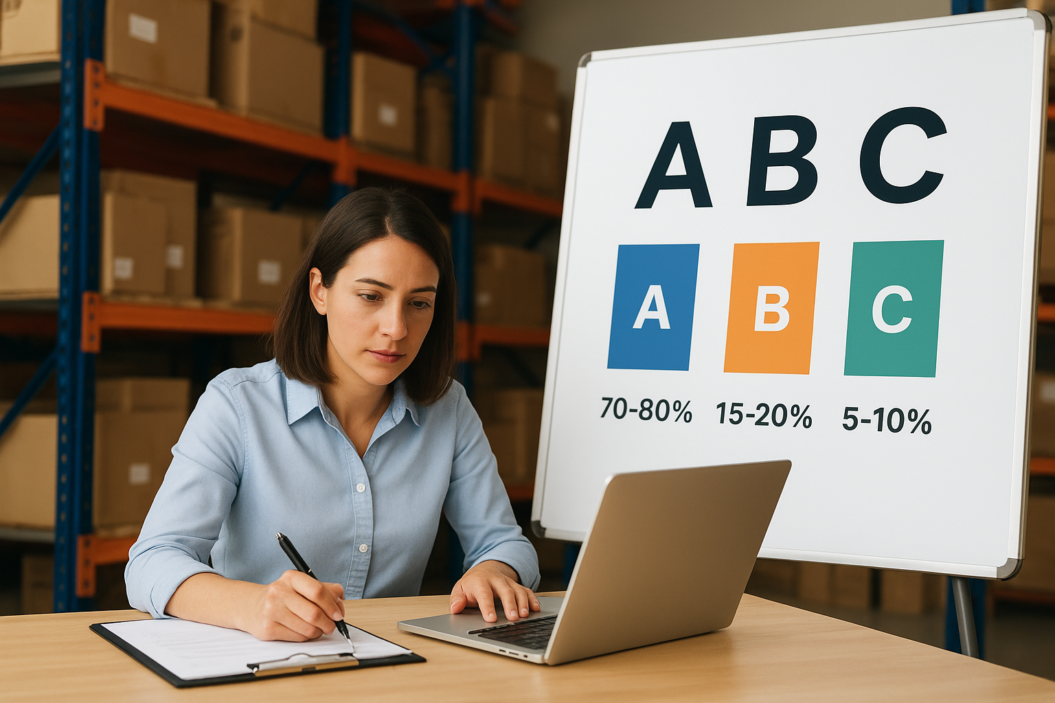 5. Segment inventory with ABC and service levels