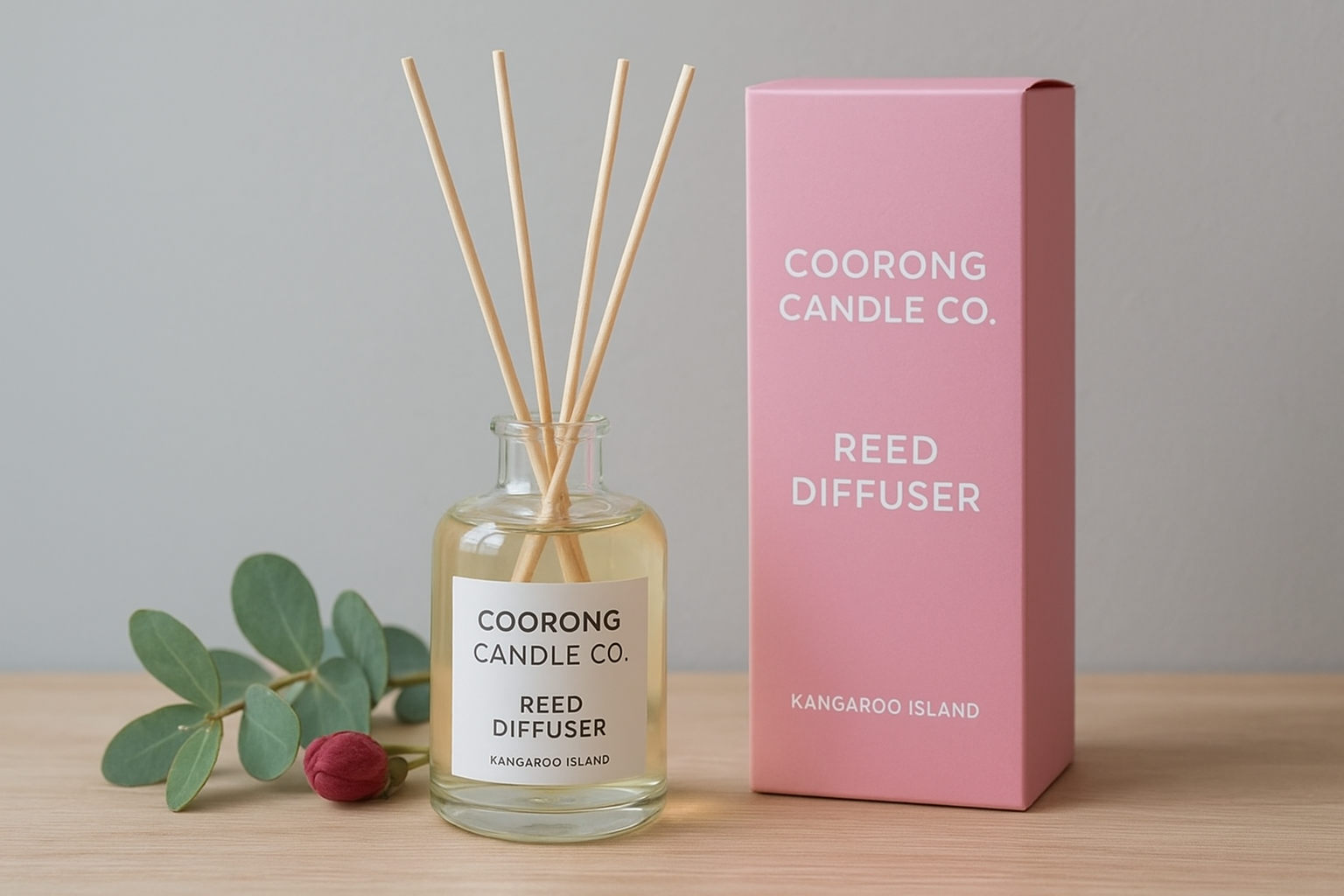 1. Coorong Candle Co. reed diffusers