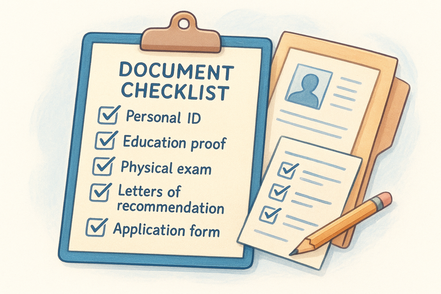 Build your document checklist